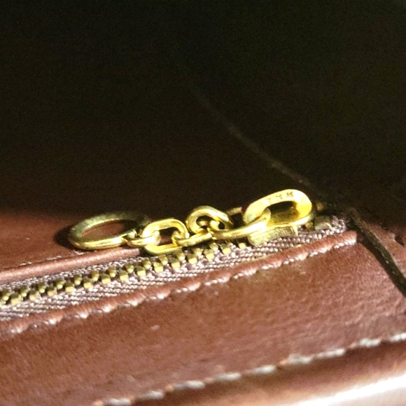 CoachVintage9808EquestrianFlapBagMahoganyBrownBrassHardwareUSA🇺🇸 - Picture 11 of 17